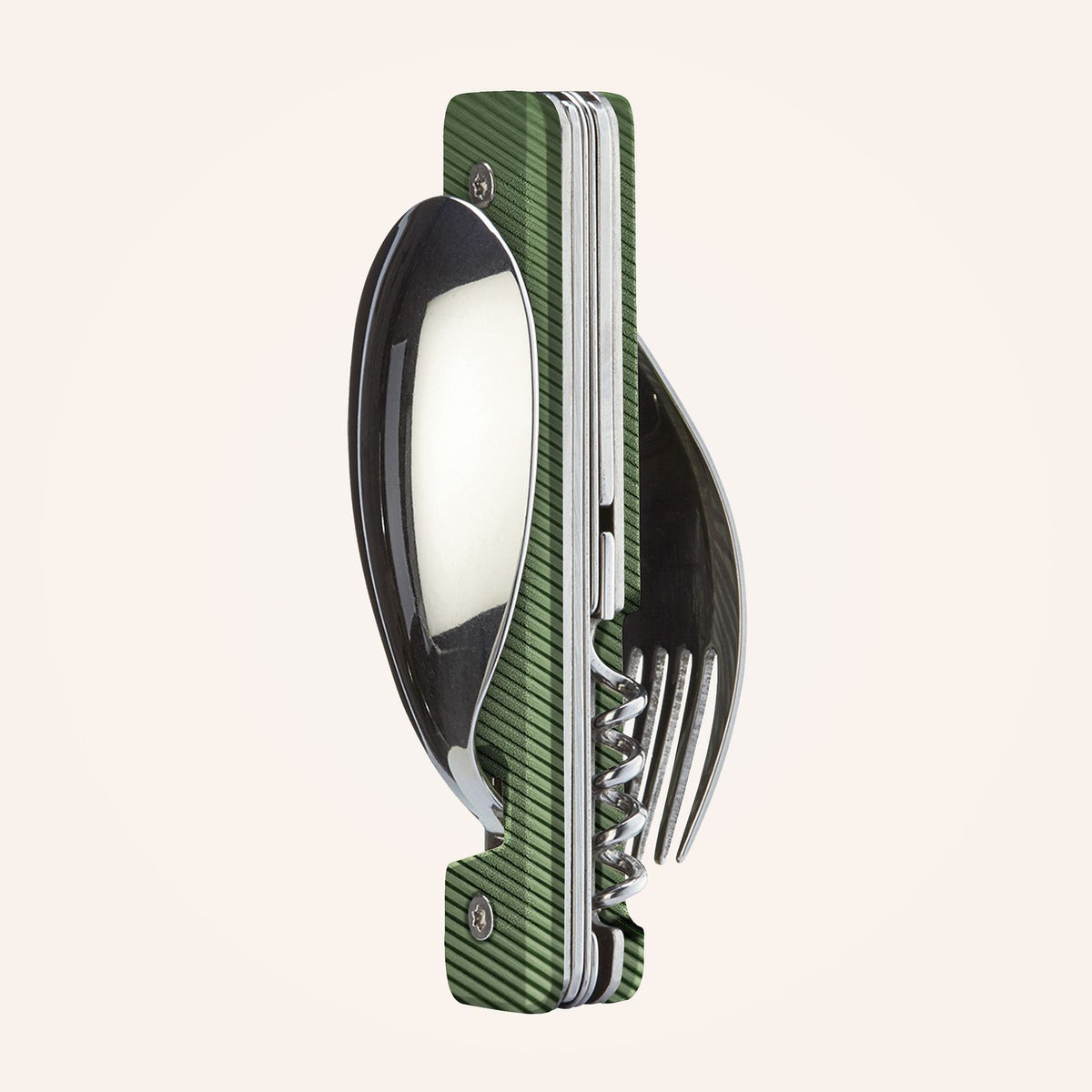 Multi Besteck 13:25, Aluminium khaki