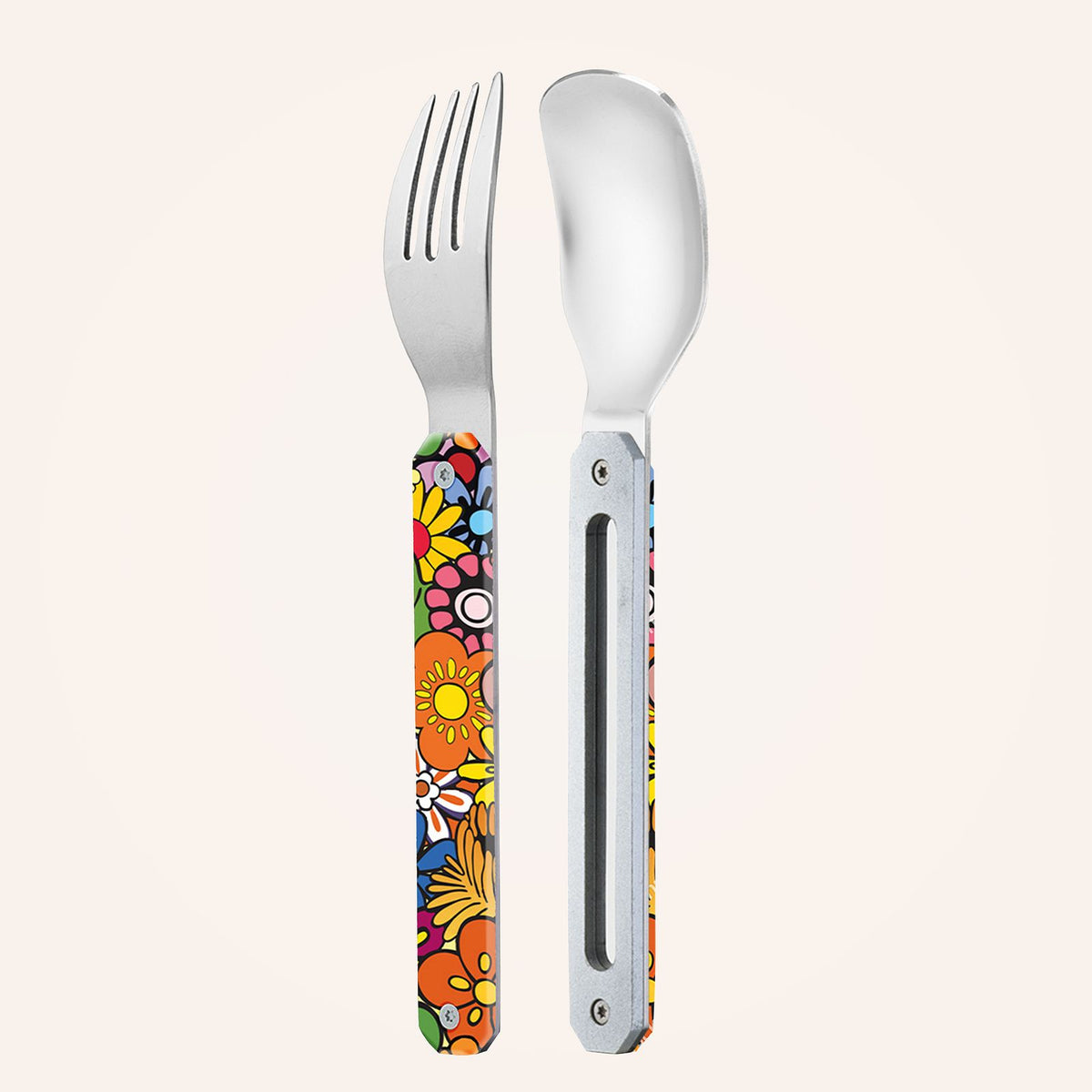 Couverts Akinod Mini 12:12, Fleurs 70s