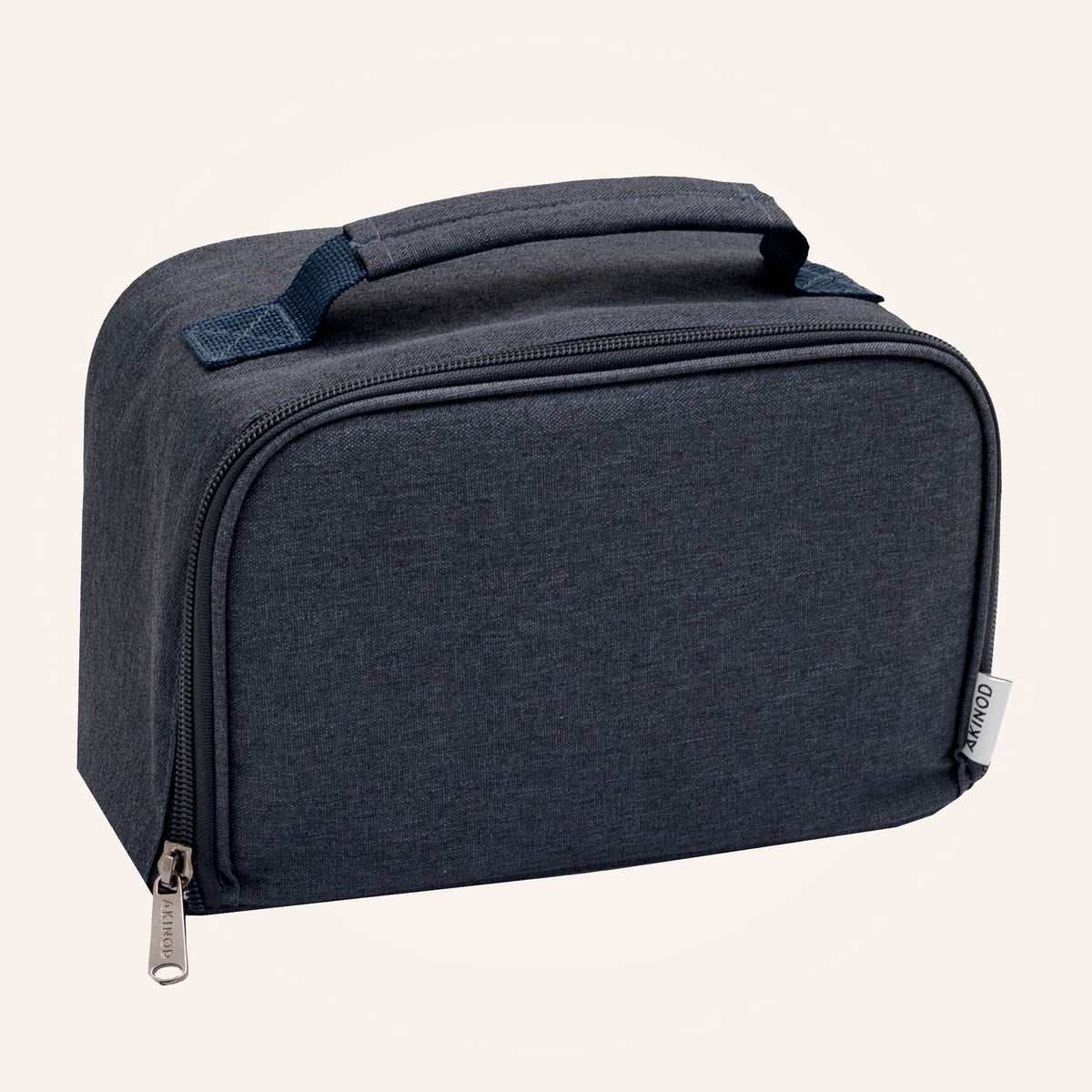 Bento + Lunch bag 11:58, Blanc / Bleu jeans
