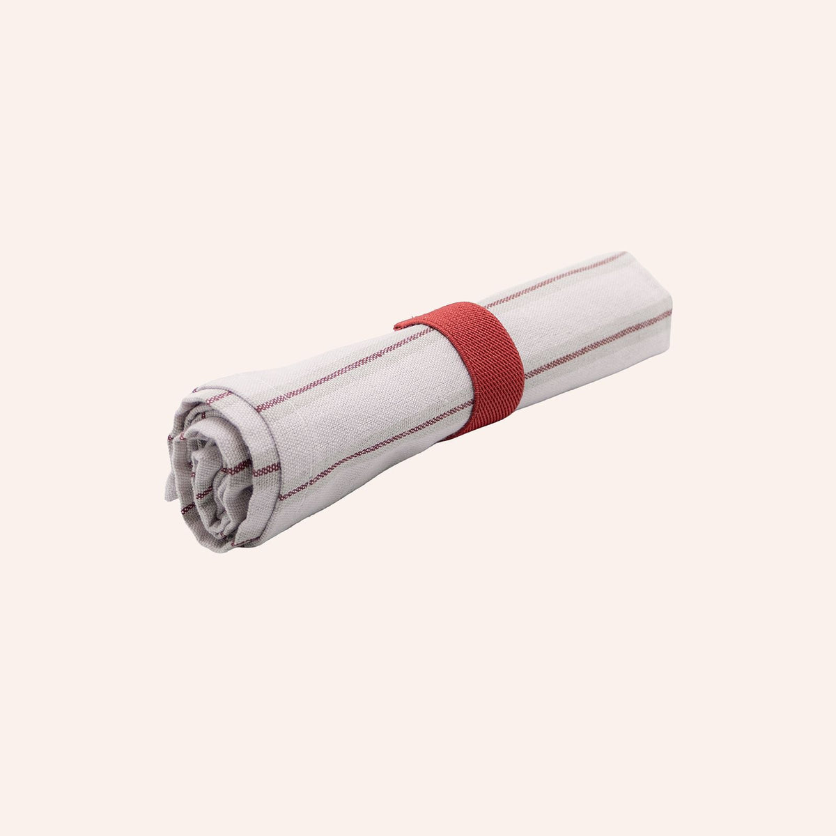 Travel napkin roll 11:37, Burgundy
