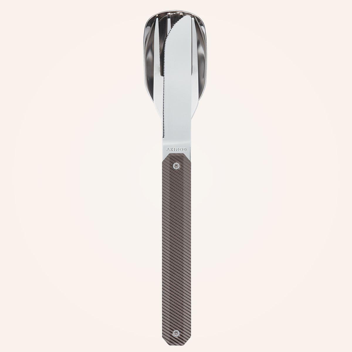 Utensils 12:34, Dark grey aluminum